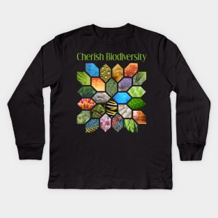 Cherish Biodiversity Kids Long Sleeve T-Shirt